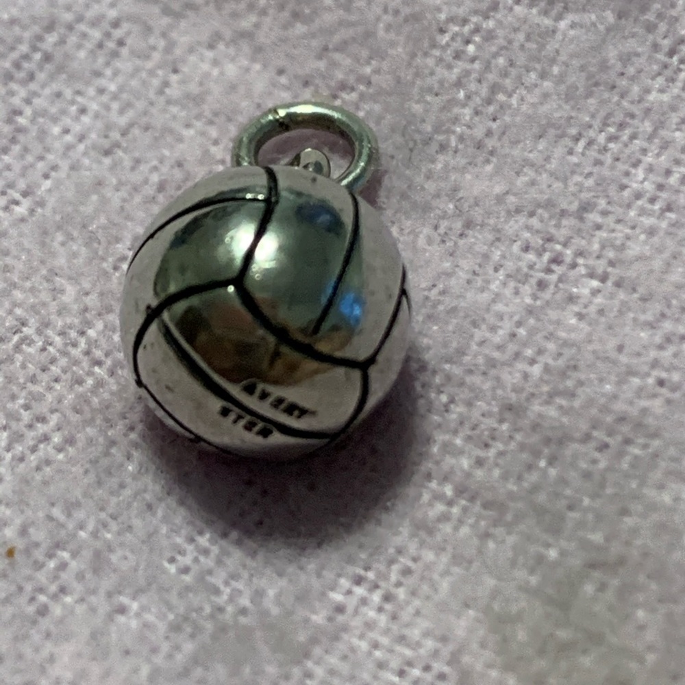 James Avery .. Volleyball Charm .. loop in tact